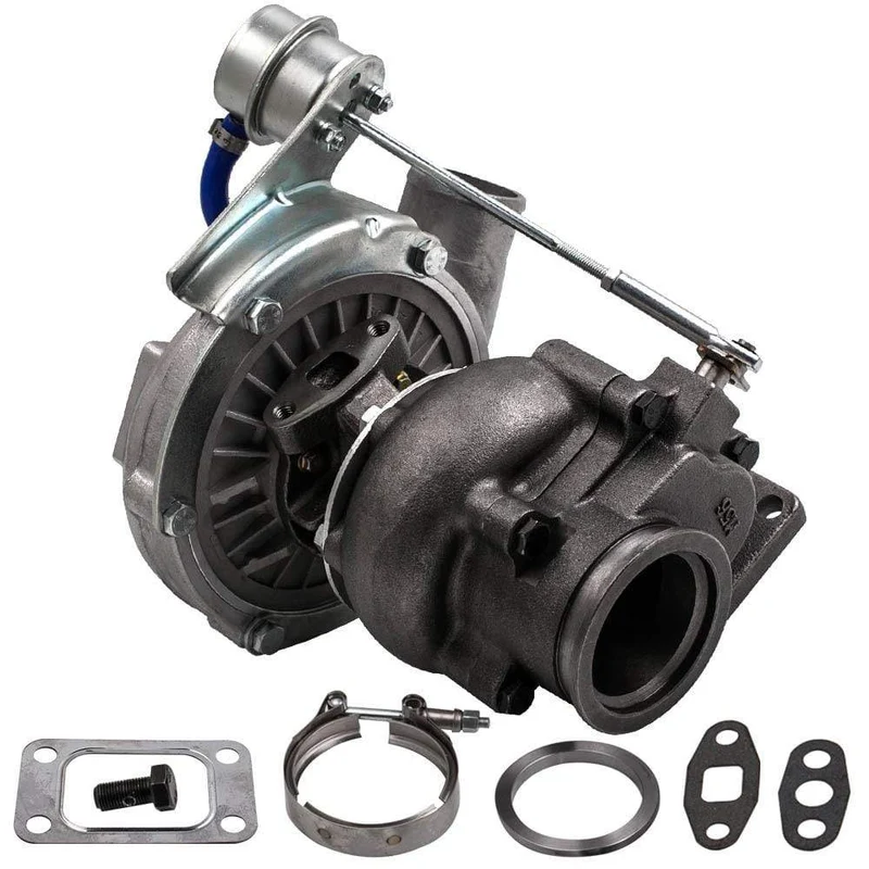 T3 T4 Universal Turbo Turbolader 0.63 A/RV Bandflansch Öl kalt 420 PS 2.5–3.5 l für Wastegate der Stufe III