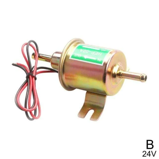 12V 24V Für Auto Motorrad ATV Hohe Qualität Niedrigen Elektrische Benzin HEP-02A Druck Pumpe Universal Kraftstoff Benzin Q5C2