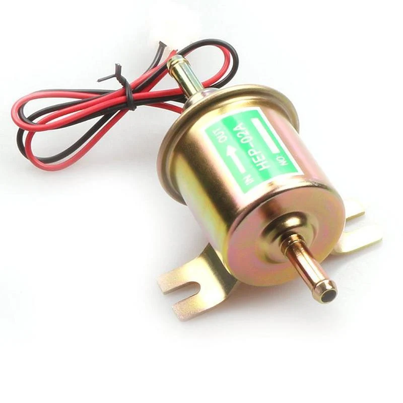 12V 24V Für Auto Motorrad ATV Hohe Qualität Niedrigen Elektrische Benzin HEP-02A Druck Pumpe Universal Kraftstoff Benzin Q5C2