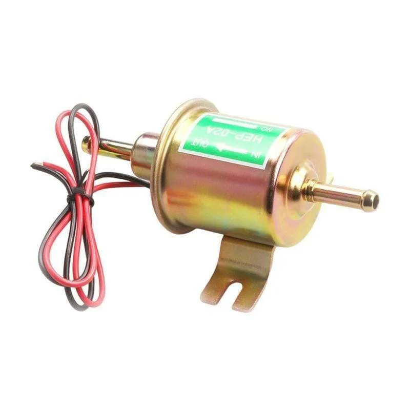 12V 24V Für Auto Motorrad ATV Hohe Qualität Niedrigen Elektrische Benzin HEP-02A Druck Pumpe Universal Kraftstoff Benzin Q5C2