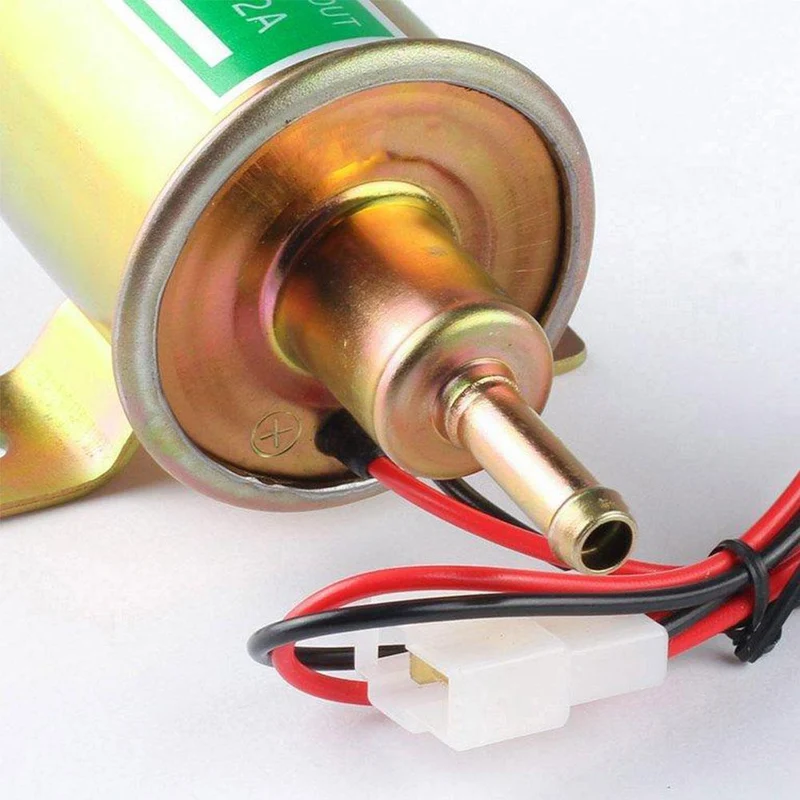 12V 24V Für Auto Motorrad ATV Hohe Qualität Niedrigen Elektrische Benzin HEP-02A Druck Pumpe Universal Kraftstoff Benzin Q5C2