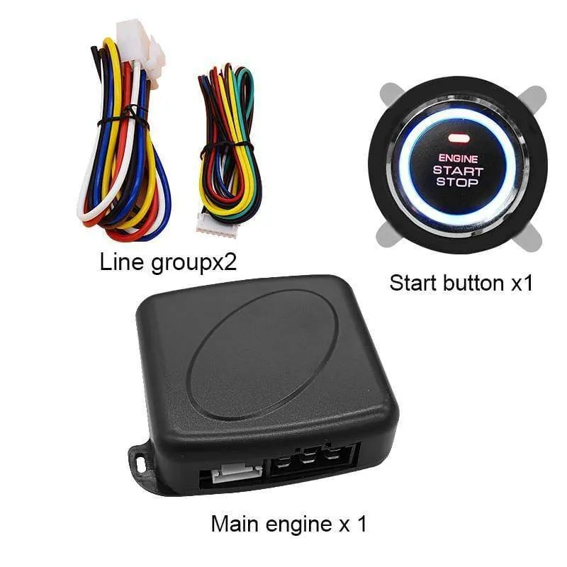 Auto Ein-Schlüssel-Start-Schlüsselloses Ein-Schlüssel-Start-System Motorzündsystem 12V automatische Zündung