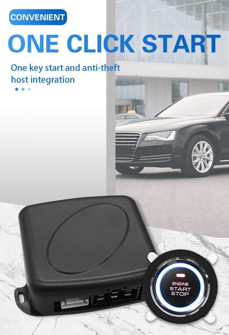 Auto Ein-Schlüssel-Start-Schlüsselloses Ein-Schlüssel-Start-System Motorzündsystem 12V automatische Zündung