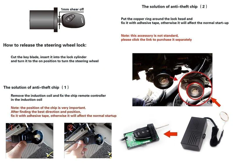 Ferngesteuerter Automotor-Start-Stopp-Knopf, Fernzündungssystem, Autostart-Zentralverriegelungssatz, Ferngesteuertes Telefon, schlüsselloser Zugang