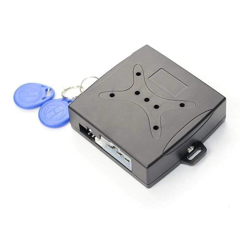 Eine Start-Stopp-Taste Starten Sie den Motor Keyless Entry für Universal 12v Fahrzeug RFID Lock Auto Auto Start System