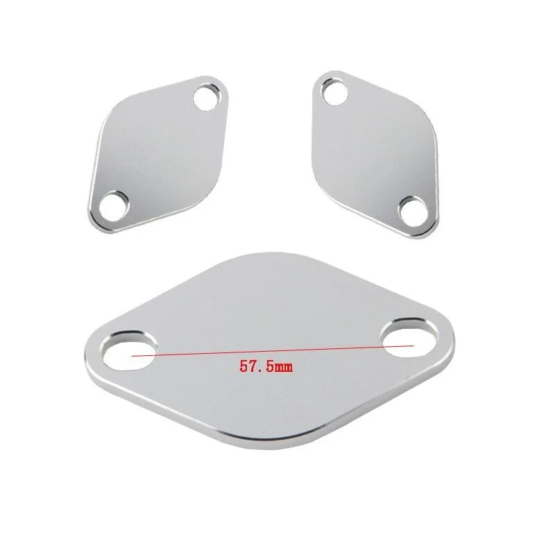 Billet Aluminium für Mercedes OM606 EGR Löschen EGR Ventil Blindplatte Entfernung Ultimative EGR Entfernung Kit EGR1123