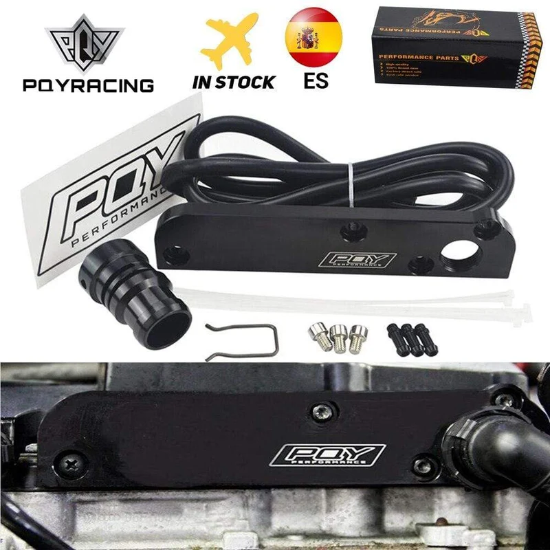 Billet PCV-Löschplatten-Kit Umbauadapter für Volkswagen(VW)/Audi/SEAT/Skoda EA113-Motoren mit PQY-Logo PQY-TSB01