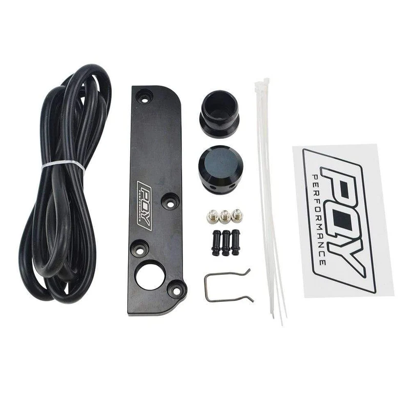 Billet PCV-Löschplatten-Kit Umbauadapter für Volkswagen(VW)/Audi/SEAT/Skoda EA113-Motoren mit PQY-Logo PQY-TSB01