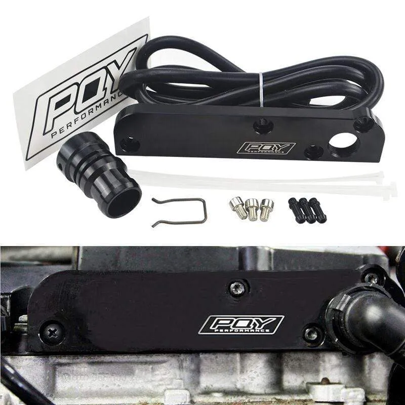 Billet PCV-Löschplatten-Kit Umbauadapter für Volkswagen(VW)/Audi/SEAT/Skoda EA113-Motoren mit PQY-Logo PQY-TSB01