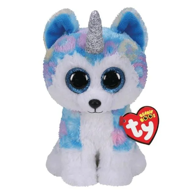 40 Style Ty Niedliche Tierplüschtierpuppe Big Eye Owl Dinosaurier Einhorn Pony Fledermausfuchs 15 cm Weicher Plüsch zum Sammeln Spielzeug Geschenk