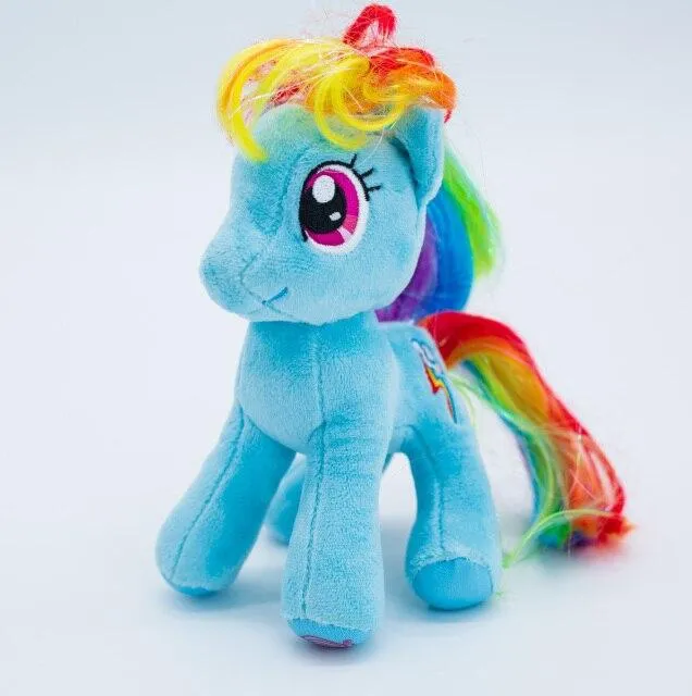 40 Style Ty Niedliche Tierplüschtierpuppe Big Eye Owl Dinosaurier Einhorn Pony Fledermausfuchs 15 cm Weicher Plüsch zum Sammeln Spielzeug Geschenk