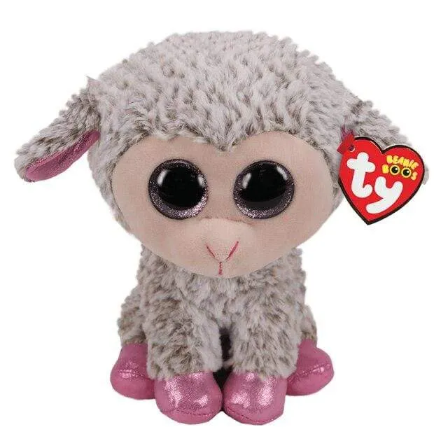 40 Style Ty Niedliche Tierplüschtierpuppe Big Eye Owl Dinosaurier Einhorn Pony Fledermausfuchs 15 cm Weicher Plüsch zum Sammeln Spielzeug Geschenk
