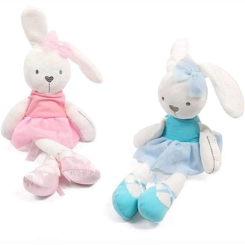 42CM Niedlichen Kaninchen Bär Puppe Baby Weiche Plüsch Spielzeug Für Kinder Beschwichtigen Schlafen Gefüllte & Plüsch Tier Baby Spielzeug für Kleinkinder Geschenk