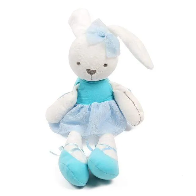 42CM Niedlichen Kaninchen Bär Puppe Baby Weiche Plüsch Spielzeug Für Kinder Beschwichtigen Schlafen Gefüllte & Plüsch Tier Baby Spielzeug für Kleinkinder Geschenk