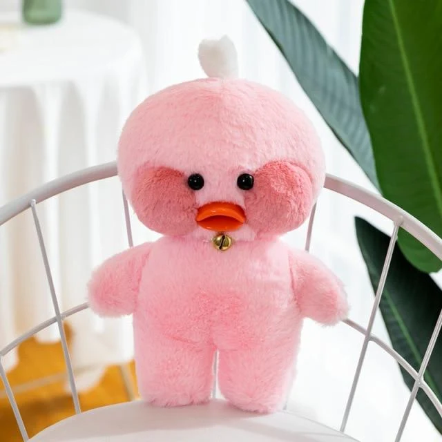 30cm Neue Hyaluronsäure Ente Plüsch Puppen Niedlichen Tier Enten Gefüllte Puppe Spielzeug Für Mädchen Kleine Gelbe Ente Mit Brille Kinder Geschenk