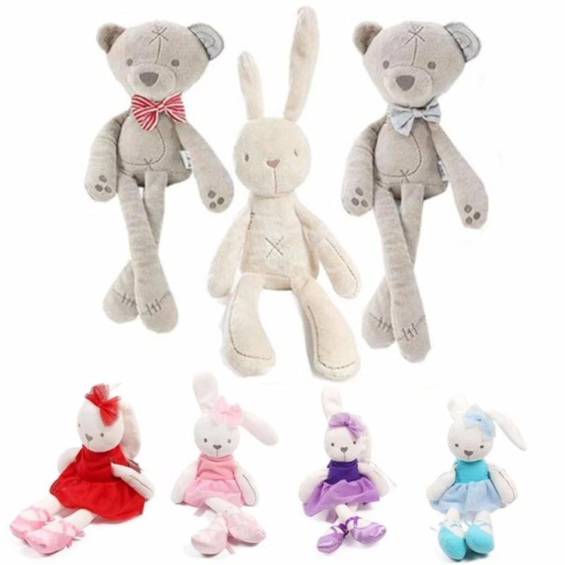Weiche Baby-Plüschtiere, Kinderwagen-Komfort, Stofftier-Rassel, Mobile, Babys, Kawaii-Plüschtiere, Hängende Bettglocke, Kinderbett-Rasseln