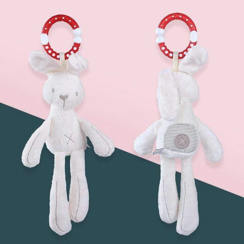 Weiche Baby-Plüschtiere, Kinderwagen-Komfort, Stofftier-Rassel, Mobile, Babys, Kawaii-Plüschtiere, Hängende Bettglocke, Kinderbett-Rasseln