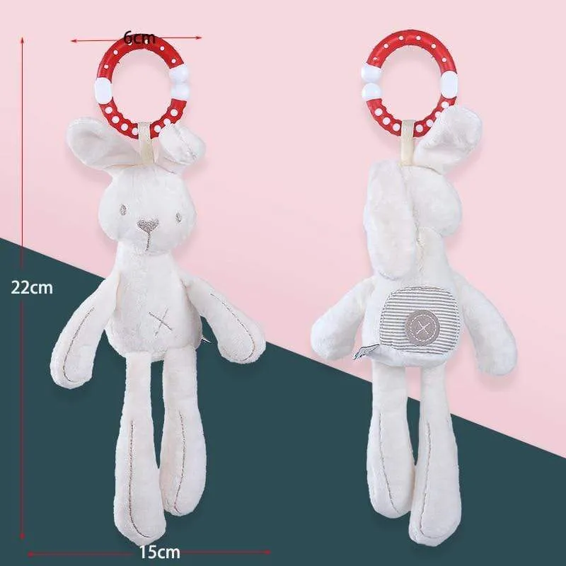 Weiche Baby-Plüschtiere, Kinderwagen-Komfort, Stofftier-Rassel, Mobile, Babys, Kawaii-Plüschtiere, Hängende Bettglocke, Kinderbett-Rasseln