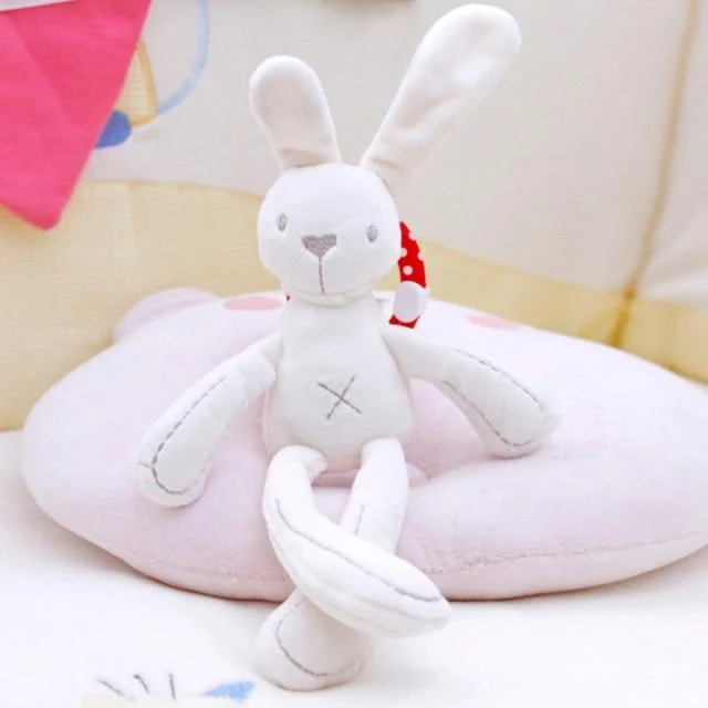 Weiche Baby-Plüschtiere, Kinderwagen-Komfort, Stofftier-Rassel, Mobile, Babys, Kawaii-Plüschtiere, Hängende Bettglocke, Kinderbett-Rasseln