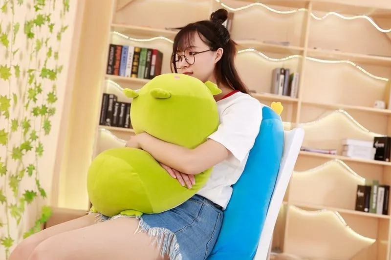 60/90 cm riesiges Eck-Biokissen, japanische Animation, Sumikko Gurashi, Plüschtier, gefüllt, weich, Cartoon, für Kinder, Mädchen, Valentinstagsgeschenke
