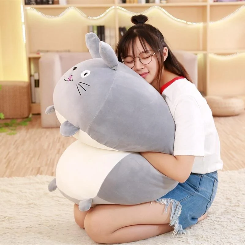 60/90 cm riesiges Eck-Biokissen, japanische Animation, Sumikko Gurashi, Plüschtier, gefüllt, weich, Cartoon, für Kinder, Mädchen, Valentinstagsgeschenke
