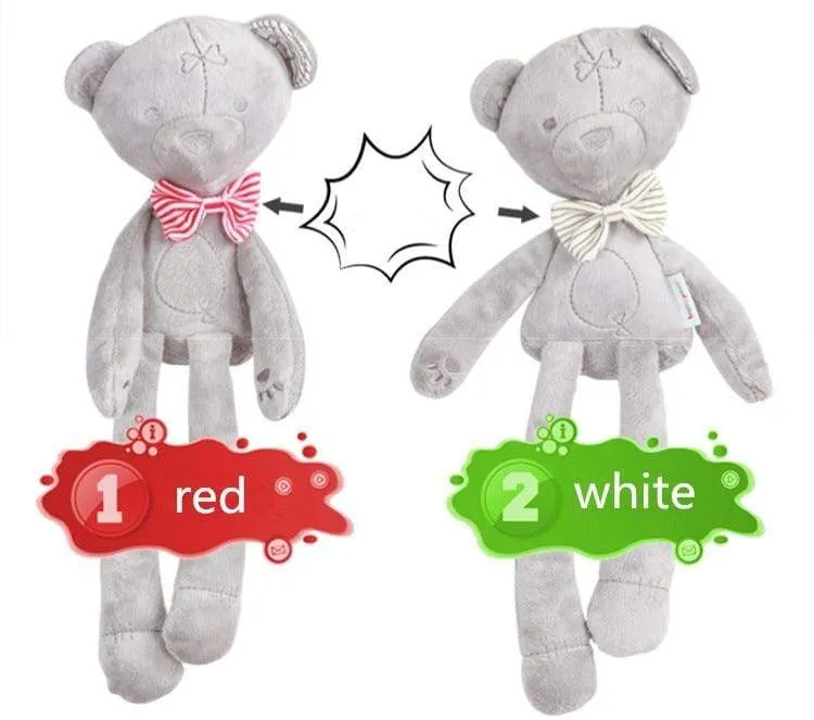 Neue Stil Plüsch Nette Beschwichtigen Kaninchen Bär Tier Spielzeug Infant Baby Komfort Puppen Für Kinder Kinder Geburtstag Hübsches Geschenk