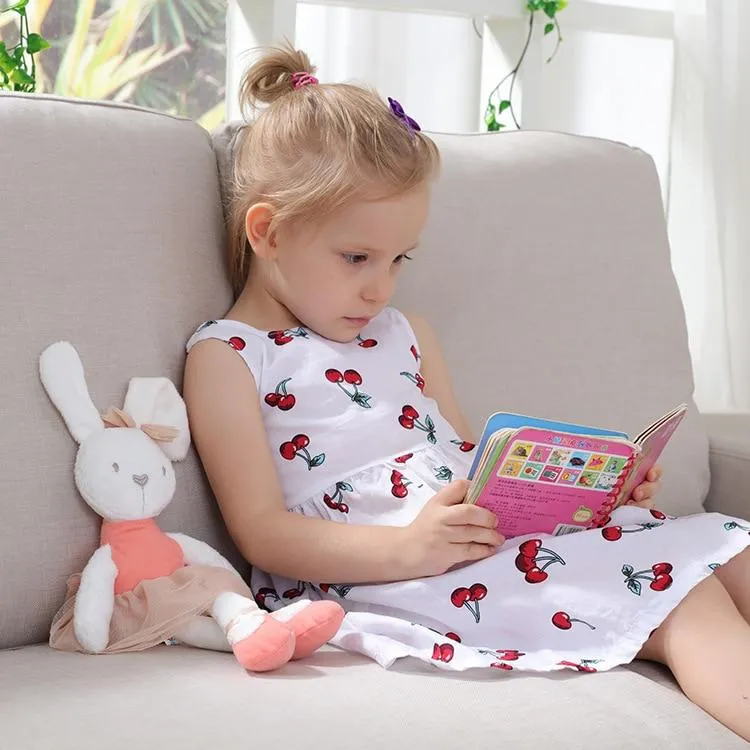 Neue Stil Plüsch Nette Beschwichtigen Kaninchen Bär Tier Spielzeug Infant Baby Komfort Puppen Für Kinder Kinder Geburtstag Hübsches Geschenk