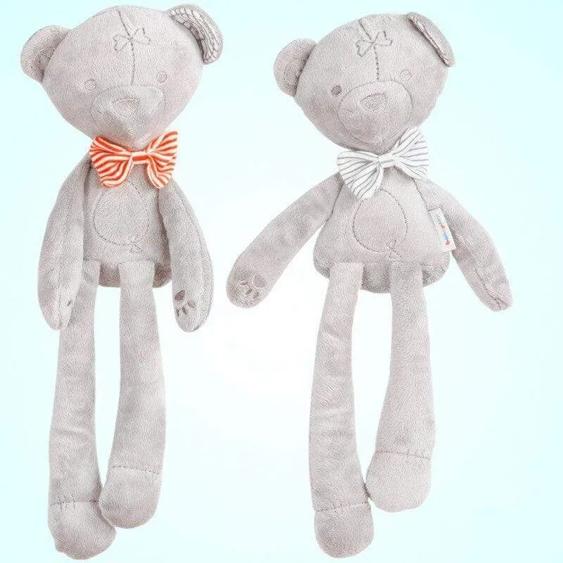 Neue Stil Plüsch Nette Beschwichtigen Kaninchen Bär Tier Spielzeug Infant Baby Komfort Puppen Für Kinder Kinder Geburtstag Hübsches Geschenk