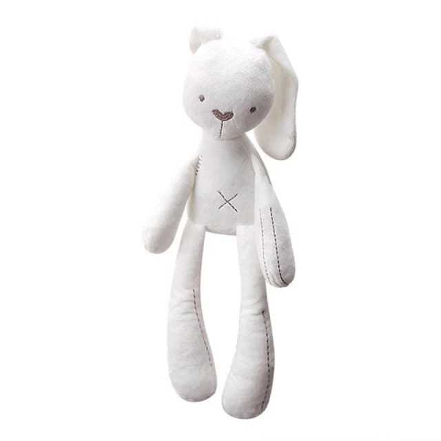 Neue Stil Plüsch Nette Beschwichtigen Kaninchen Bär Tier Spielzeug Infant Baby Komfort Puppen Für Kinder Kinder Geburtstag Hübsches Geschenk