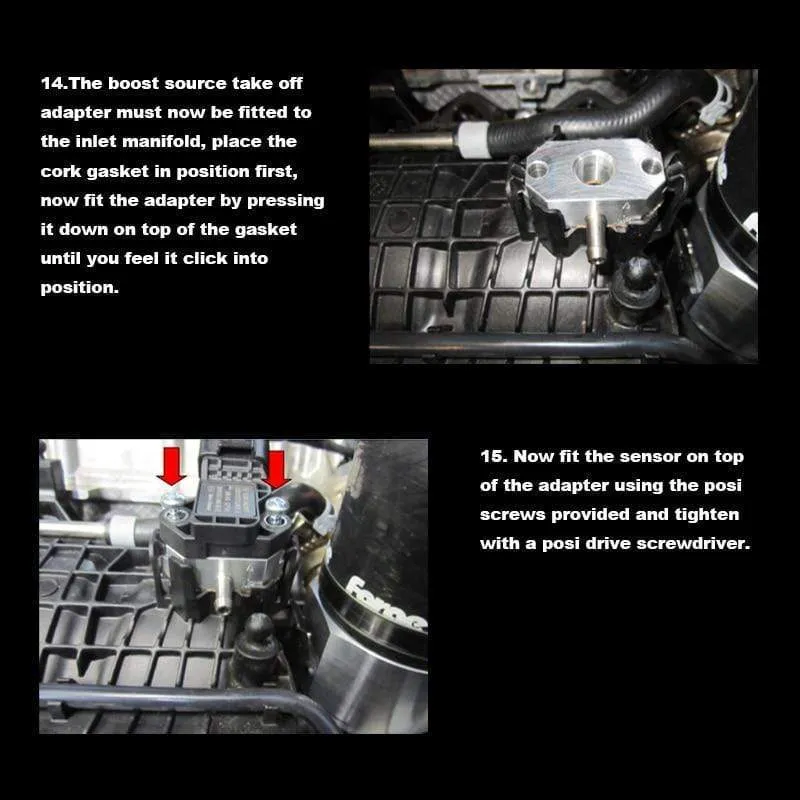 Ablassventil für den 1.2-1.4-TSI-Motor ab 2015, VW Golf Mk7, Polo, Abblasventil