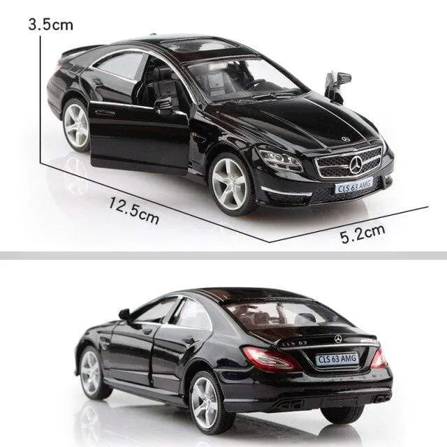Geburtstagsgeschenke Jungenspielzeug AMG C63 S Coupé Simulation Exquisite Druckguss-Spielzeugfahrzeuge RMZ Stadtauto-Styling 1:36 Legierungsmodell