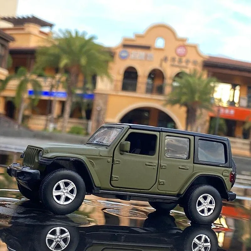 2021 neue 1:36 JEEPS Sahara Wrangler Simulation Spielzeug Fahrzeuge Modell Legierung Kinder Spielzeug Sammlung Geschenk Auto Kinder