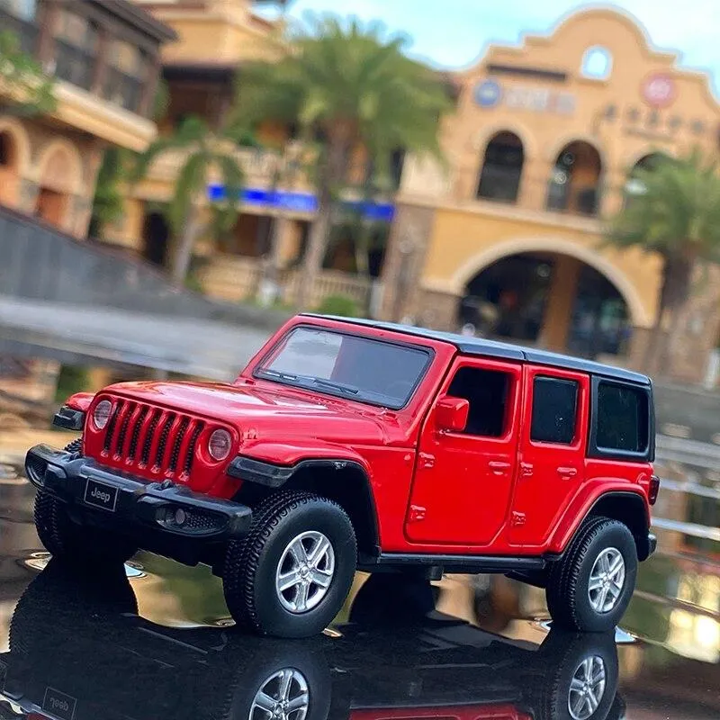 2021 neue 1:36 JEEPS Sahara Wrangler Simulation Spielzeug Fahrzeuge Modell Legierung Kinder Spielzeug Sammlung Geschenk Auto Kinder