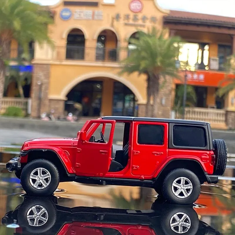 2021 neue 1:36 JEEPS Sahara Wrangler Simulation Spielzeug Fahrzeuge Modell Legierung Kinder Spielzeug Sammlung Geschenk Auto Kinder