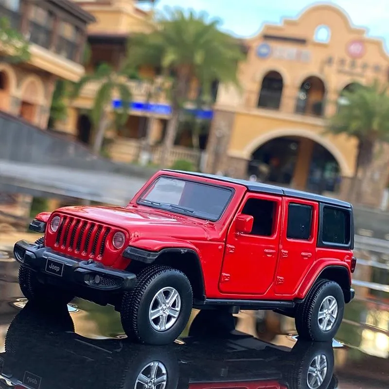 2021 neue 1:36 JEEPS Sahara Wrangler Simulation Spielzeug Fahrzeuge Modell Legierung Kinder Spielzeug Sammlung Geschenk Auto Kinder
