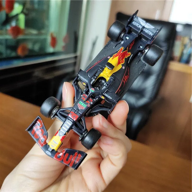 1: 43 Racing Model F1 Racing Formula Racing Alloy Die-Casting Collection Fahrzeugmodellauto Spielzeug Kinderspielzeugauto