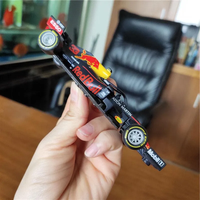 1: 43 Racing Model F1 Racing Formula Racing Alloy Die-Casting Collection Fahrzeugmodellauto Spielzeug Kinderspielzeugauto