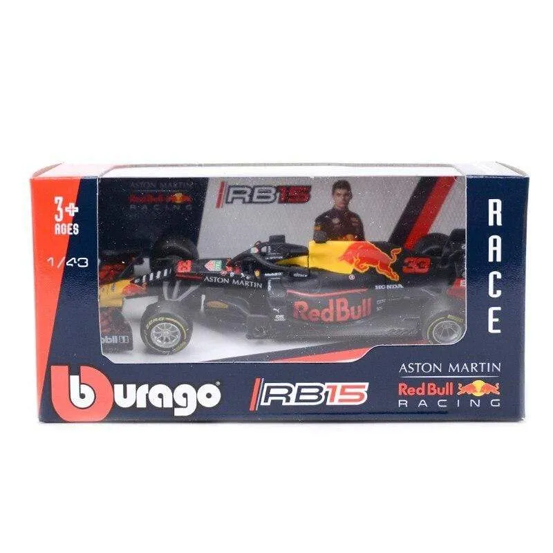 1: 43 Racing Model F1 Racing Formula Racing Alloy Die-Casting Collection Fahrzeugmodellauto Spielzeug Kinderspielzeugauto