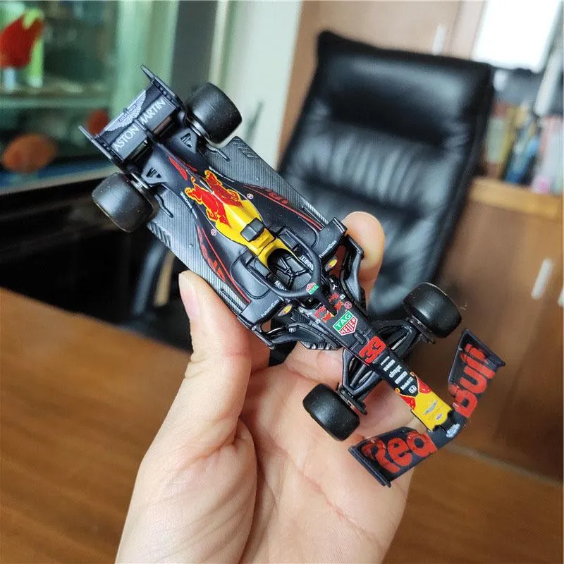 1: 43 Racing Model F1 Racing Formula Racing Alloy Die-Casting Collection Fahrzeugmodellauto Spielzeug Kinderspielzeugauto