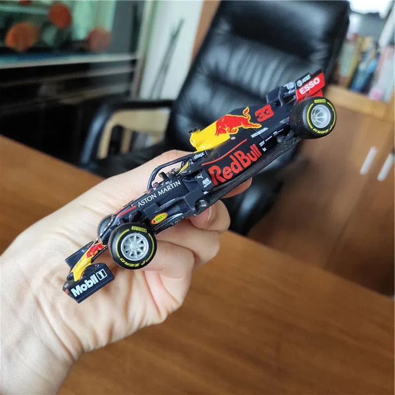1: 43 Racing Model F1 Racing Formula Racing Alloy Die-Casting Collection Fahrzeugmodellauto Spielzeug Kinderspielzeugauto