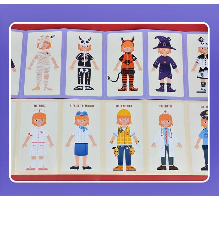 Kinder Magnetic Human Body Cognitive DIY Puzzles Früherziehung Lernspielzeug Montessori Lustiges Geschenk für Kinder Dressing Puzzle