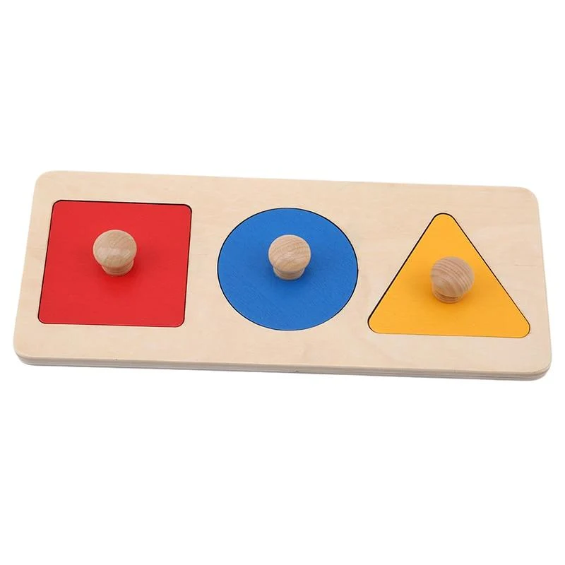 Holz Geometrische Formen Sortieren Mathe Montessori Puzzle Bunte Vorschullernen Lernspiel Baby Kleinkind Spielzeug