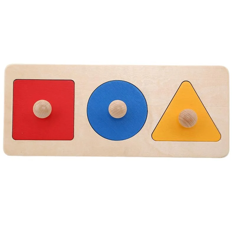 Holz Geometrische Formen Sortieren Mathe Montessori Puzzle Bunte Vorschullernen Lernspiel Baby Kleinkind Spielzeug
