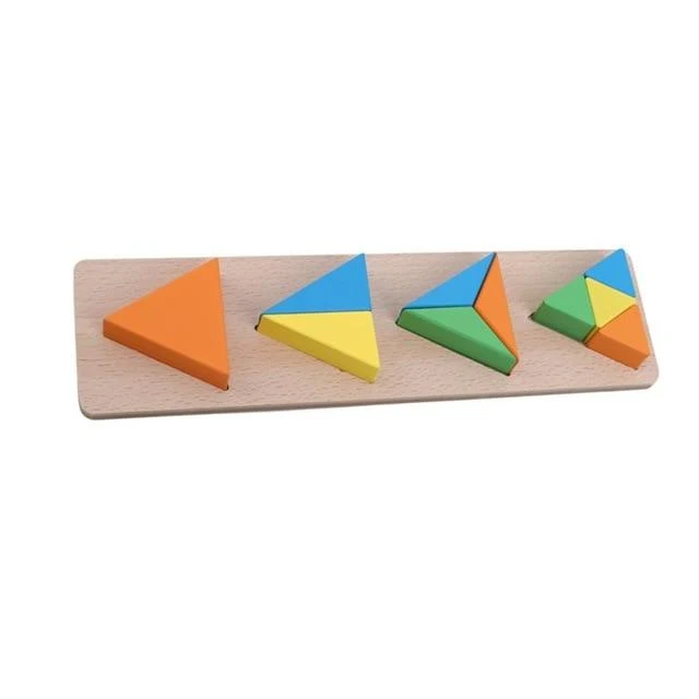 Holz Geometrische Formen Sortieren Mathe Montessori Puzzle Bunte Vorschullernen Lernspiel Baby Kleinkind Spielzeug