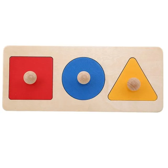 Holz Geometrische Formen Sortieren Mathe Montessori Puzzle Bunte Vorschullernen Lernspiel Baby Kleinkind Spielzeug