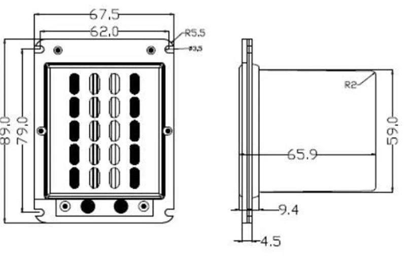 Sounderlink 1 PC DIY-Monitor-Audio-Flach-HiFi-Lautsprecher, planarer Wandler, Bändchenhochtöner mit offener Rückseite AMT-300-01 & NEO-3PDR