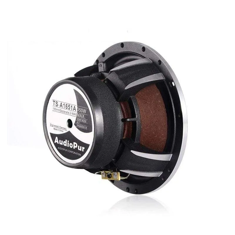 60W High 6.5 Zoll Zwei-Wege-Autolautsprecher TS-A1651A Subwoofer Woofer Basslautsprecher-Treiber, Lautsprechereinheit-Treiber 6.5 Zoll hohe Qualität