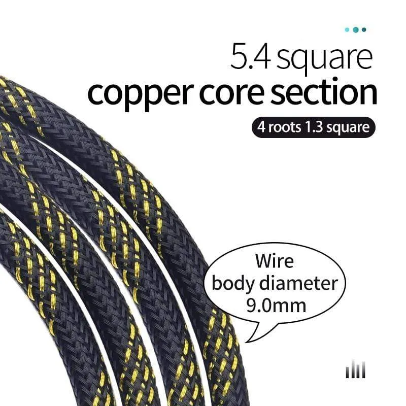 Canare Lautsprecherkabel L-4S8F 1 Paar sauerstofffreies Kupfer Audio HI-FI High-End Verstärker 4N OFC Lautsprecherkabel Bananensteckerkabel