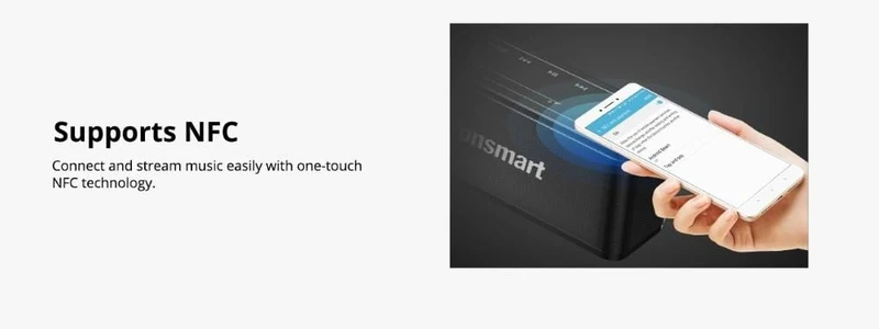 Tronsmart Mega Bluetooth 5.0 Lautsprecher Tragbarer Lautsprecher 40 W Colums Touch Control Soundbar unterstützt Sprachassistent, NFC, MicroSD