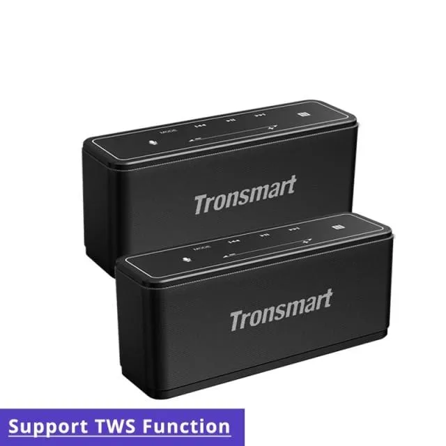 Tronsmart Mega Bluetooth 5.0 Lautsprecher Tragbarer Lautsprecher 40 W Colums Touch Control Soundbar unterstützt Sprachassistent, NFC, MicroSD
